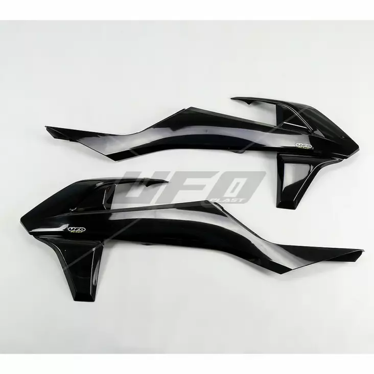 UFO Ilmanohjaimet KTM125-525 SX/SXF 16-18 EXC/EXC-F 17-19 Musta - Duell MP varaosat ja tarvikkeet - 48330 - 1
