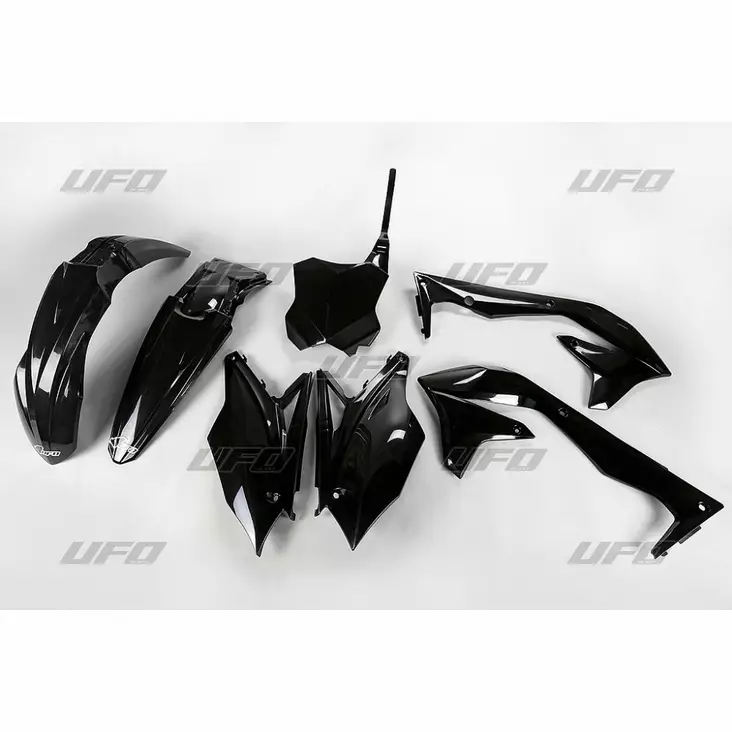 UFO Muovisarja 5-osainen Musta KXF450 16-17 - Duell MP varaosat ja tarvikkeet - 48070 - 1