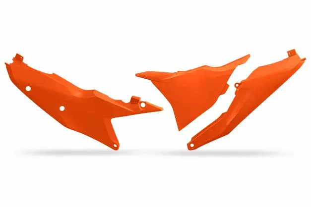 UFO Sivunumerokilvet SX/SX-F 125-450 23-.. EXC/F 24-.. Oranssi 127 - Duell MP varaosat ja tarvikkeet - 48140 - 1