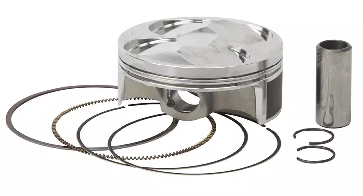 Vertex Piston kit KA KX250F Compr 14.3:1 2015-16 76.95mm - Duell MP varaosat ja tarvikkeet - 78600 - 1
