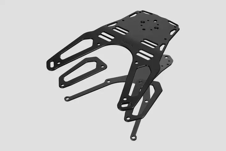Yakk EXP Luggage rack Husqvarna 701 Enduro/Supermoto (16-25) black - Duell MP varaosat ja tarvikkeet - 100920 - 1