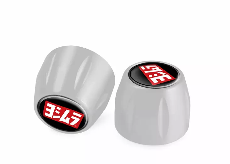Yoshimura YOSHIMURA LOGO ROUND DECAL FOR BAR END .826" - Duell MP varaosat ja tarvikkeet - 113150 - 1