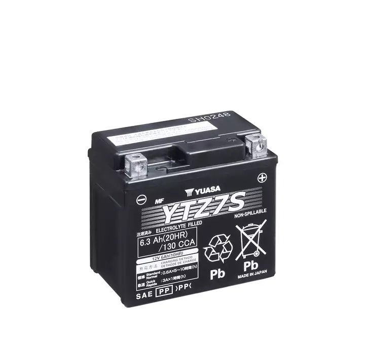 Yuasa akku YTZ7S (wc) factory activated (10) - Duell muut varaosat ja tarvikkeet - 131540 - 1