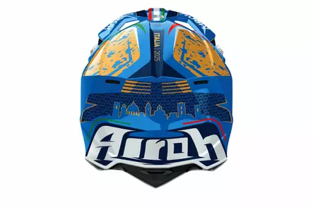 Airoh Kypärä Wraaap 6DAYS Italy 2025 kiiltävä, L - Duell ajovarusteet - 60150 - 1