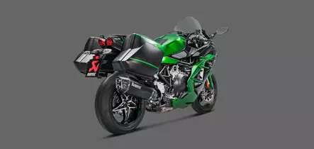 Akrapovic Slip-On Line (Titaani) Kawasaki Ninja H2 SX 2018- - Duell MP varaosat ja tarvikkeet - 67290 - 1
