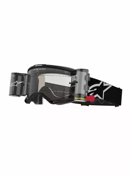 Alpinestars Ajolasit Vision 5 CORP Musta Kirkas ROLL-OFF - Duell ajovarusteet - 37450 - 1