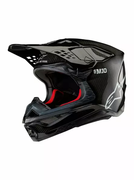 Alpinestars Kypärä S-M10 2206 Solid Carbon, L - Duell ajovarusteet - 36300 - 1