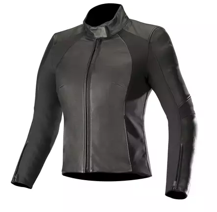 *Alpinestars Naisten Nahkatakki Vika v2 Musta, 42 - Duell ajovarusteet - 40750 - 1