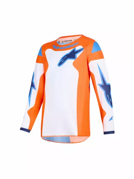 Alpinestars Paita Youth Fluid Grid Oranssi/UCLA Sininen L - Duell ajovarusteet - 42540 - 1