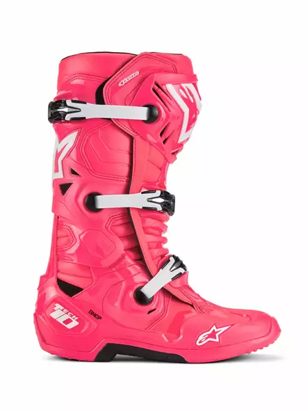 Alpinestars Saapas Tech 10 Diva Pinkki Valkoinen, 42 (8) - Duell ajovarusteet - 39810 - 1