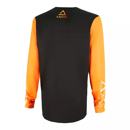 AMOQ Ascent Comp Ajopaita Musta-Oranssi, 4XL - Duell ajovarusteet - 52930 - 1