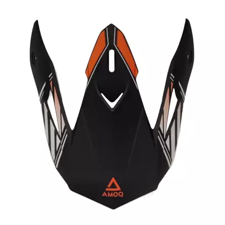 AMOQ Meteor V2 Lippa Axis Musta/Oranssi - Duell ajovarusteet - 51220 - 1