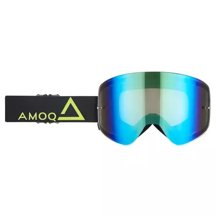 AMOQ Vision Magnetic Crossilasit Black-HiVis - Gold Mirror - Duell ajovarusteet - 52450 - 1