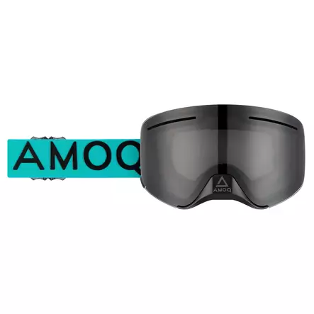 AMOQ Vision Vent+ Magnetic Ajolasit Turkoosi/Musta - Savu - Duell ajovarusteet - 52980 - 1