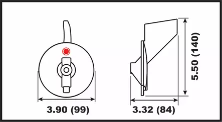 Anodi alumiini evä Yamaha 150-200HP (LH/CR) - Duell venetarvikkeet - 135350 - 1