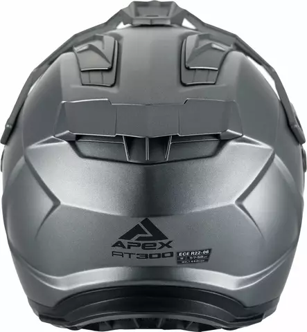 APEX Kypärä AT300 gunmetal matt L - Duell ajovarusteet - 32520 - 1