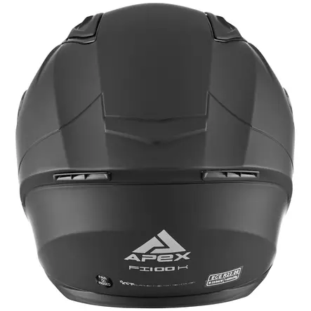 APEX Kypärä FI100 matta musta JNR YS 51-52 cm - Duell ajovarusteet - 32220 - 1