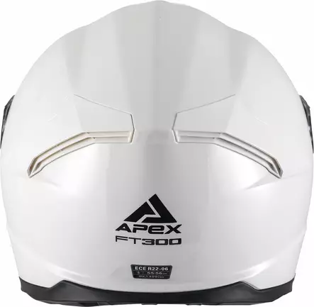 APEX Kypärä FT300 helmenvalkoinen M - Duell ajovarusteet - 33480 - 1