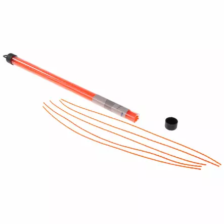 Archer Trimmerin siima Twin Stop Kierretty Ø 2.4mm x 42.5cm 45kpl - Duell pienkoneiden varaosat ja tarvikkeet - 73890 - 1