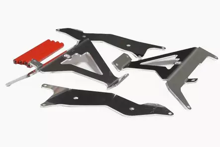 AXP Radiator Guards Honda CRF450R 21- / CRF250R 22- - Duell MP varaosat ja tarvikkeet - 86880 - 1