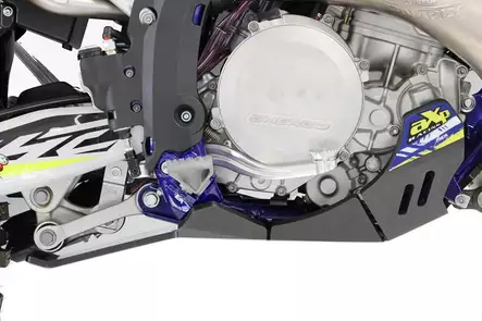 AXP Xtrem HDPE Skid Plate Black Sherco 250/300 SE RACING/SE FACTORY 14-24 - Duell MP varaosat ja tarvikkeet - 86360 - 1