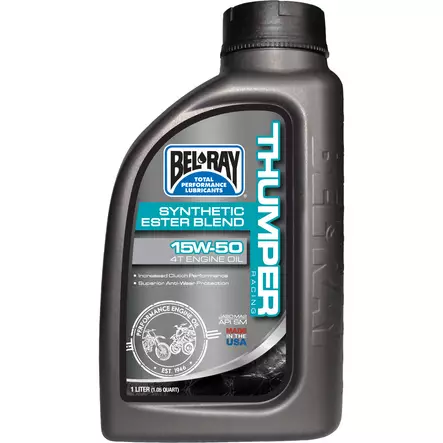 Bel-Ray Thumper Racing Synthetic Ester Blend 4T 15W-50 1L - Duell öljyt ja muut nesteet - 62490 - 1
