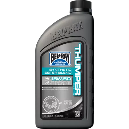 Bel-Ray Thumper Racing Synthetic Ester Blend 4T 15W-50 1L - Duell öljyt ja muut nesteet - 62490 - 1