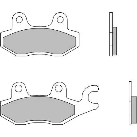 Brembo Jarrupalat Carbon-Ceramic - Duell MP varaosat ja tarvikkeet - 121610 - 1