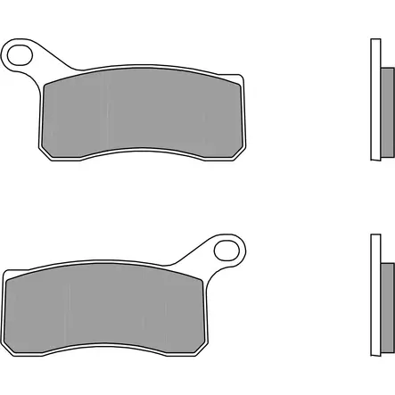 Brembo Jarrupalat Sintered Off-Road - Duell MP varaosat ja tarvikkeet - 123030 - 1