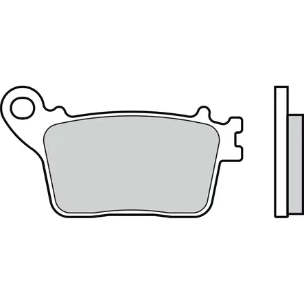 Brembo Jarrupalat Taakse Sintered Road - Duell MP varaosat ja tarvikkeet - 121510 - 1