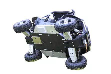 CFMOTO ZFORCE 600 EX Alumiini+Muovi-combo pohjapanssarisarja - CFMOTO Pohjapanssarit - 150 - 1