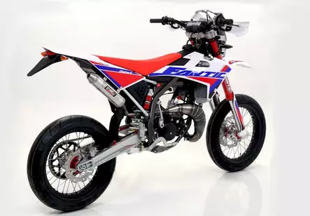 Giannelli Enduro 2T Äänenvaimennin, Alu (E-hyv.), Fantic 50 17- (Pa.p. 308-0281 - Duell mopojen varaosat ja tarvikkeet - 114950 - 1
