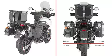 Givi Pannier Holder Benelli TRK 702 (2023) - Duell MP varaosat ja tarvikkeet - 103020 - 1
