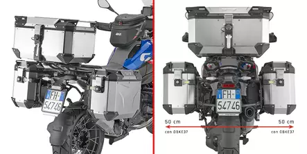 Givi Pannier Holder Bmw R1300Gs (2024) - Duell MP varaosat ja tarvikkeet - 102860 - 1