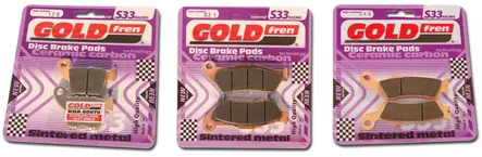 GOLDFREN Jarrupalat 108 Ceramic Carbon S33 - Duell MP varaosat ja tarvikkeet - 68450 - 1