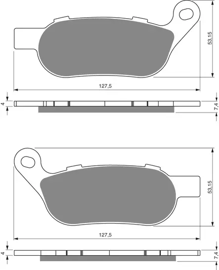 GOLDFREN Jarrupalat 273 Ceramic Carbon S3 - Duell MP varaosat ja tarvikkeet - 67810 - 1