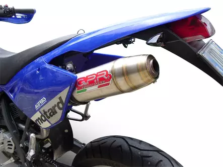 GPR Beta Rr 125 Enduro Ac 4t 2005/09 EC-Approv. slip-on exhaust Deeptone Inox - Duell MP varaosat ja tarvikkeet - 111270 - 1