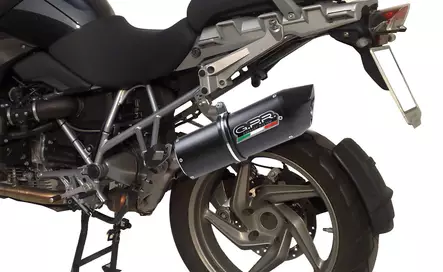 GPR Bmw R 1200 Gs Adventure 2010/13 EC-Approv. slip-on exhaust Furore Nero - Duell MP varaosat ja tarvikkeet - 111180 - 1