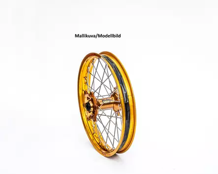 Haan wheel RMZ 450 05-16 19-2,15 MAGNESIUM HUB/GOLD RIM - Duell MP varaosat ja tarvikkeet - 63460 - 1