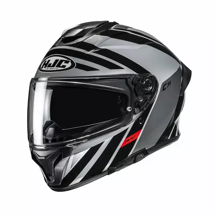 HJC Kypärä C71 Faber Musta/Harmaa MC5, S - Duell ajovarusteet - 55220 - 1