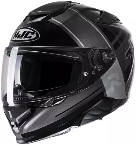 HJC Kypärä RPHA 71 Zecha Musta/Harmaa MC5 L 58-59cm - Duell ajovarusteet - 56170 - 1