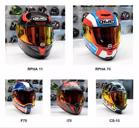 HJC visiiri HJ-26 Red fire Iridium RPHA 11 Pinlock Prepared - Duell ajovarusteet - 55970 - 1