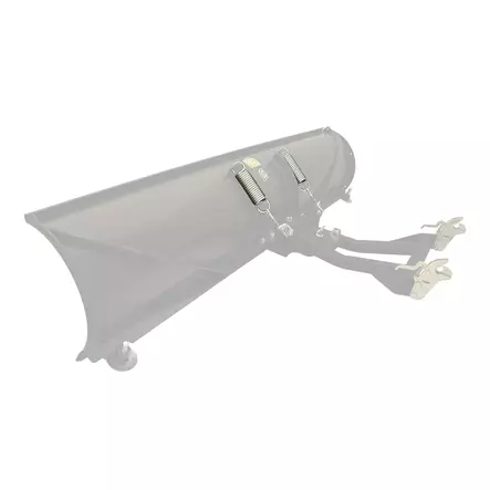 Iron Baltic UTV-työvälinerunkojen jouset 2 kpl 8x50x200 - Puskulevyjen varaosat - 940 - 2