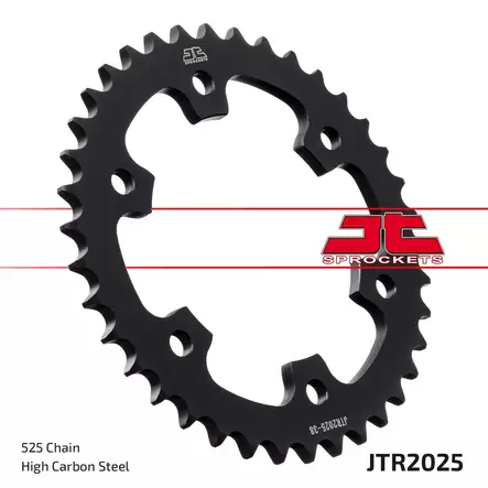 JT Rear Sprocket JTR2025.38 - Duell MP varaosat ja tarvikkeet - 117840 - 1