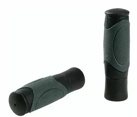 Kädensija CAVO musta/harmaa 125mm - Duell polkupyörien varaosat ja tarvikkeet - 67040 - 1