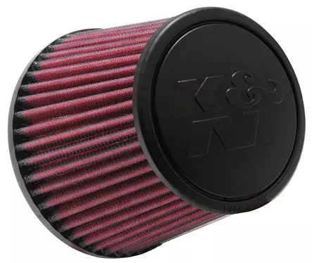 K&N Universal Clamp-On Air Filter 3-15/16" Flg 5-1/2"B 4-1/2"T: 4-7/16"H - Duell MP varaosat ja tarvikkeet - 128080 - 1