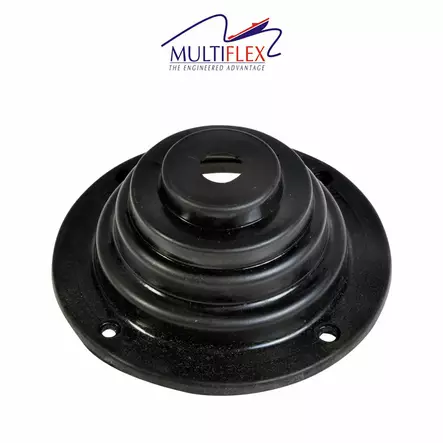 Läpivientikumi kaapelille musta 135x18x55mm - Duell venetarvikkeet - 66370 - 1