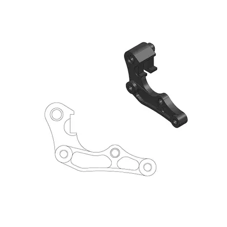 Moto-Master Adapteri OS Ø260 Honda - Duell MP varaosat ja tarvikkeet - 120570 - 1