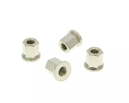 Naraku Mutterisarja M6 x 13 mm - Duell mopojen varaosat ja tarvikkeet - 140300 - 1