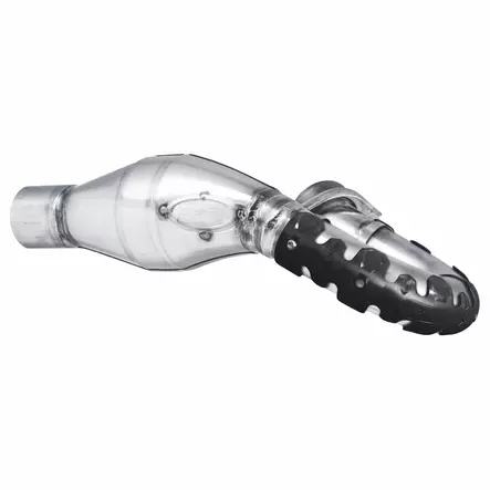 Polisport Armadillo Head Pipe Guard - long version black (24) - Duell MP varaosat ja tarvikkeet - 129600 - 1
